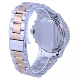 Michael Kors Everest Chronograph Silver Dial Two Tone Steel Strap Watch For Women - MK6975 Authentic Buy Shop Now