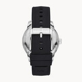 Michael Kors Cunningham Multifunction Blue Dial Black Rubber Strap Watch For Men - MK7160 Authentic Buy Shop Now