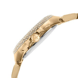 Michael Kors Camille Analog Red Dial Gold Steel Strap Watch For Women - MK7196 Authentic Buy Shop Now