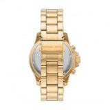 Michael Kors Everest Chronograph Gold Dial Gold Steel Strap Watch For Women - MK7210 Authentic Buy Shop Now