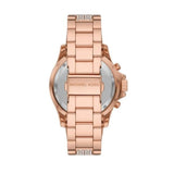 Michael Kors Everest Chronograph Rose Gold Dial Rose Gold Steel Strap Watch For Women - MK7211 Authentic Buy Shop Now