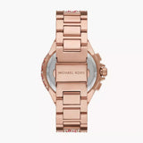 Michael Kors Camille Chronograph Mother of Pearl Dial Rose Gold Steel Strap Watch for Women - MK7272 Authentic Buy Shop Now