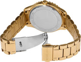 Michael Kors Layton Chronograph Brown Dial Gold Steel Strap Watch For Women - MK7296 Authentic Buy Shop Now