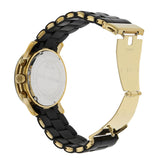 Michael Kors Runway Chronograph Black Dial Black Silicone Strap Watch For Women - MK7385 Authentic Buy Shop Now