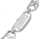 Michael Kors Empire Three Hand Silver Dial Silver Steel Strap Watch For Women - MK7407 Authentic Buy Shop Now
