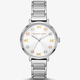 Michael Kors Addyson Quartz Silver Dial Silver Steel Strap Watch for Women - MK7417 Authentic Buy Shop Now