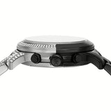 Michael Kors Runway Pavé Black Dial Two Tone Steel Strap Watch for Women - MK7433 Authentic Buy Shop Now