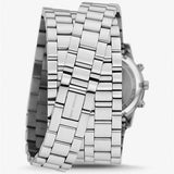 Michael Kors Runway 18K Rhodium Plated Triple Wrap Silver Dial Silver Steel Strap Watch for Women - MK7451 Authentic Buy Shop Now