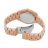 Michael Kors Channing Quartz Rose Gold Dial Rose Gold Steel Strap Watch For Women - MK6624 Authentic Buy Shop Now