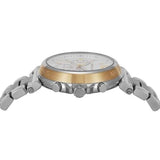 Michael Kors Maren Chronograph Silver Dial Silver Steel Strap Watch for Women - MK7495 Authentic Buy Shop Now