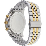 Michael Kors Lexington Silver Dial Two Tone Steel Strap Watch for Men - MK8344 Authentic Buy Shop Now