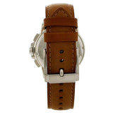 Michael Kors Ryker Chronograph Analog Blue Dial Brown Leather Strap Watch For Men - MK8518 Authentic Buy Shop Now