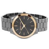 Michael Kors Runway Quartz Grey Dial Grey Steel Strap Watch For Women - MK8576 Authentic Buy Shop Now