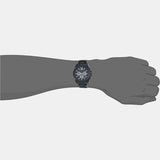 Michael Kors Brecken Chronograph Black Dial Black Steel Strap Watch For Men - MK8858 Authentic Buy Shop Now