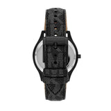 Michael Kors Slim Runway Black Dial Black Leather Strap Watch For Men - MK8908 Authentic Buy Shop Now