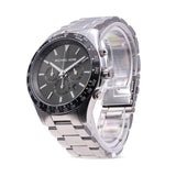 Michael Kors Layton Chronograph Green Dial Silver Steel Strap Watch For Men - MK8912 Authentic Buy Shop Now
