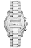 Michael Kors Lexington Chronograph Green Dial Silver Steel Strap Watch for Women - MK9152 Authentic Buy Shop Now