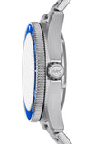 Michael Kors Maritime Three-Hand Blue Dial Silver Steel Strap Watch for Men - MK9160 Authentic Buy Shop Now