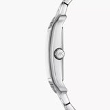 Michael Kors Monroe Three Hand Silver Dial Silver Steel Strap Watch for Women - MKO1033 Authentic Buy Shop Now
