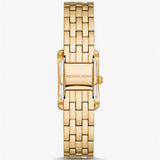 Michael Kors Monroe Pave Crystals White Dial Gold Steel Strap Watch for Women - MKO1034 Authentic Buy Shop Now