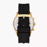 Michael Kors Berkley Chronograph Black Dial Black Rubber Strap Watch for Men - MKO1038 Authentic Buy Shop Now