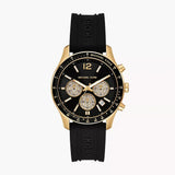 Michael Kors Berkley Chronograph Black Dial Black Rubber Strap Watch for Men - MKO1038 Authentic Buy Shop Now