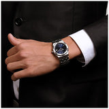 Maurice Lacroix Aikon Date Blue Dial Silver Steel Strap Watch for Men - AI1108-SS002-430-1 Authentic Buy Shop Now