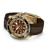 Breitling Superocean Automatic 44 Brown Dial Brown Rubber Strap Watch for Men - N17376201Q1S1 Authentic Buy Shop Now