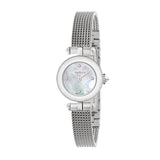 Gucci Diamantissima Diamonds Mother of Pearl Dial Silver Mesh Bracelet Watch for Women - YA141512 Authentic Buy Shop Now