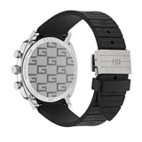 Gucci Grip Chronograph Black Dial Black Rubber Strap Watch For Men - YA157301 Authentic Buy Shop Now