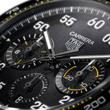 Tag Heuer Carrera x Porsche Automatic Chronograph Black Dial Black Nylon Strap Watch for Men - CBN2A1H.FC6512 Authentic Buy Shop Now