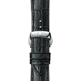 Tissot Chemin Des Tourelles Powermatic 80 Silver Dial Black Leather Strap Watch For Men - T099.407.16.037.00 Authentic Buy Shop Now