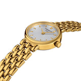 Tissot T Lady Lovely Silver Dial Gold Steel Strap Watch For Women - T058.009.33.031.00 Authentic Buy Shop Now