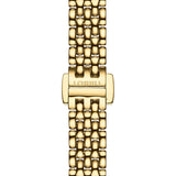 Tissot T-Lady Lovely Mother of Pearl Dial Gold Steel Strap Watch For Women - T058.009.63.116.00 Authentic Buy Shop Now