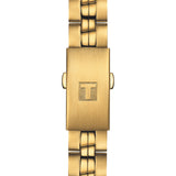 Tissot T Classic PR 100 Lady White Dial Gold Steel Strap Watch for Women - T101.210.33.031.00 Authentic Buy Shop Now