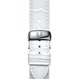 Tissot PRC 200 Chronograph White Dial White Leather Strap Watch For Men - T055.417.16.017.00 Authentic Buy Shop Now