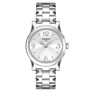 Tissot Stylis-T Classic Silver Dial Watch For Women - T028.210.11.037.00 Authentic Buy Shop Now