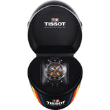 Tissot T Race Chronograph Stefan Bradl Special Edition Black Dial Black Rubber Strap Watch for Men - T092.417.27.057.02 Authentic Buy Shop Now