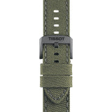 Tissot T Sport Chrono XL Beige Dial Green Nylon Strap Watch for Men - T116.617.37.267.00 Authentic Buy Shop Now