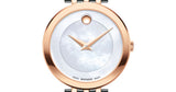 Movado Esperanza Mother of Pearl Dial Two Tone Steel Strap Watch For Women - 0607114 Authentic Buy Shop Now