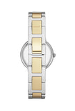 Fossil Virginia Silver Dial Two Tone Steel Strap Watch for Women - ES3503 Authentic Buy Shop Now