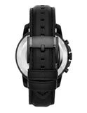 Fossil Grant Chronograph Black Dial Black Leather Strap Watch for Men - FS5132 Authentic Buy Shop Now