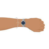 Maserati Triconic Quartz Blue Dial Silver Steel Strap Watch For Men - R8853139002 Authentic Buy Shop Now