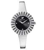 Swarovski Crystal Rose Black Dial Silver Steel Strap Watch for Women - 5484076 Authentic Buy Shop Now