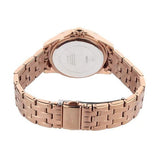 Guess Crystal Diamonds Rose Gold Dial Rose Gold Steel Strap Watch For Women - W11069L1 Authentic Buy Shop Now