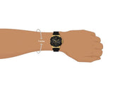 Guess Genesis Chronograph Black Dial Black Silicone Strap Watch For Men - GW0100G1 Authentic Buy Shop Now