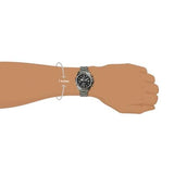 Fossil Bronson Chronograph Black Dial Grey Steel Strap Watch for Men - FS5852 Authentic Buy Shop Now