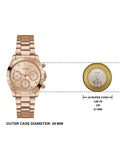 Guess Eclipse Rose Gold Dial Rose Gold Steel Strap Watch for Women - GW0314L3 Authentic Buy Shop Now