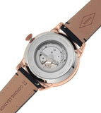Fossil Townsman Automatic White Dial Navy Blue Leather Strap Watch for Men - ME3171 Authentic Buy Shop Now