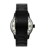 Fossil Townsman Automatic Skeleton Black Dial Black Steel Strap Watch for Men - ME3197 Authentic Buy Shop Now